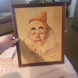 Vintage Clown Art