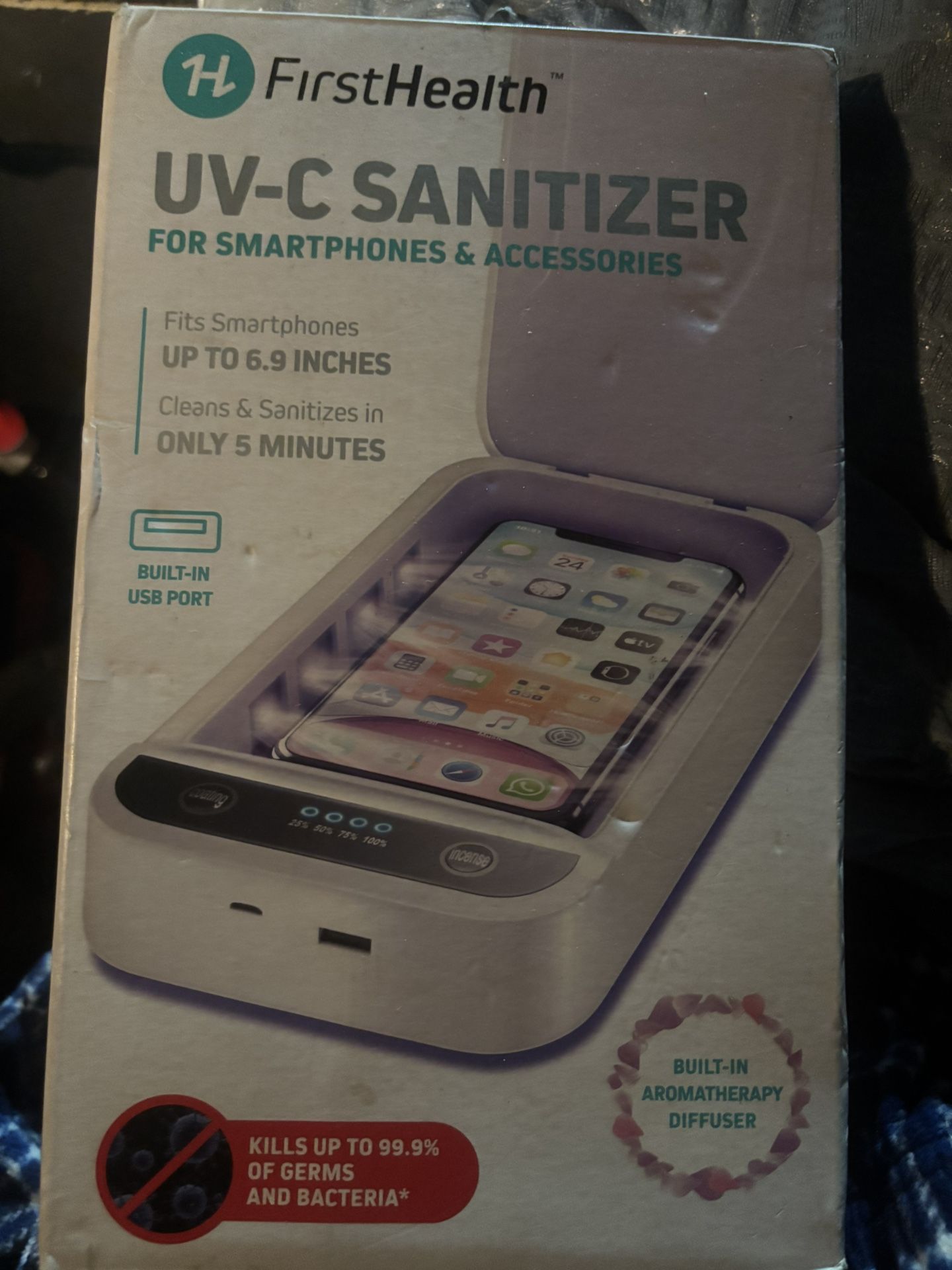 UV-C Sanitizer For smart phones and accessories