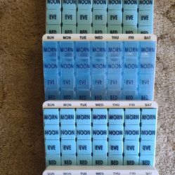Large 7 Day Pill Containers