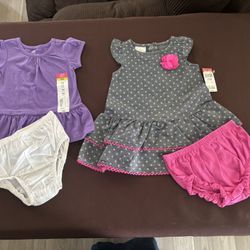 New Baby Girl Bundle Sz 9/12 mos $5