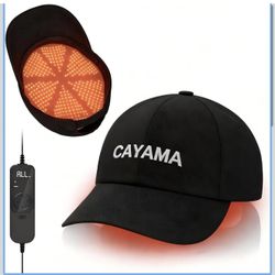 Red Light Hair Growth Cap, Adjustable Fit & Remote Control, At-Home Scalp Care for Men & Women