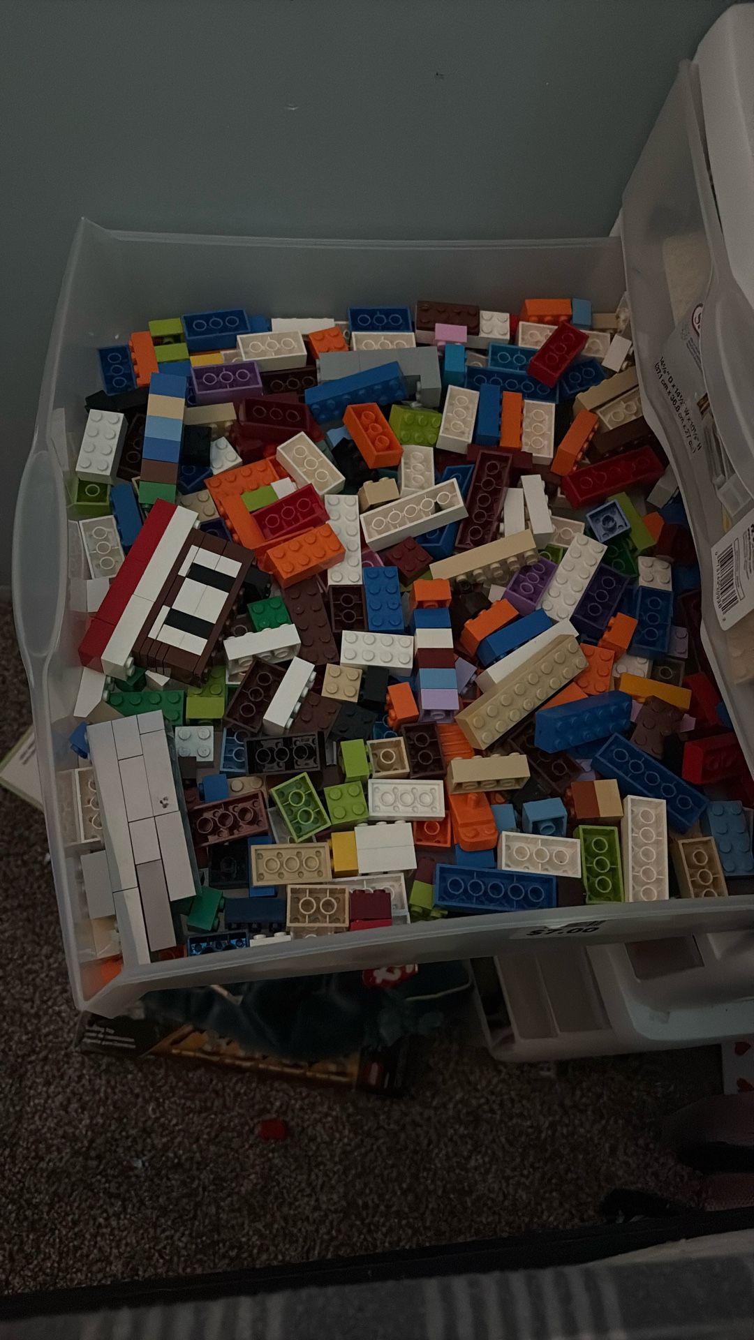 Lego Blocks Whole Bin
