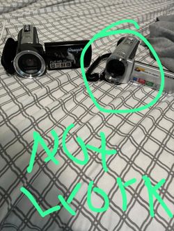 Sony Handycam DCR-SX63 not working, and Heegoma HG5250 Full HD 1080P camcorder