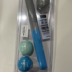 3Pack Stress Balls for Adults & 1Pack Twist Hand Exerciser Bars, Hand Strengthening Grip Ball for Excercise, Hand Therapy & Stress Relief, Resistance 