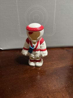 Vintage Burger King Glo Force Glow in the Dark Figure with Astronaut Suit