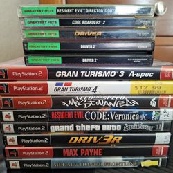 Playstation, Playstation 2, And Xbox One Games! 