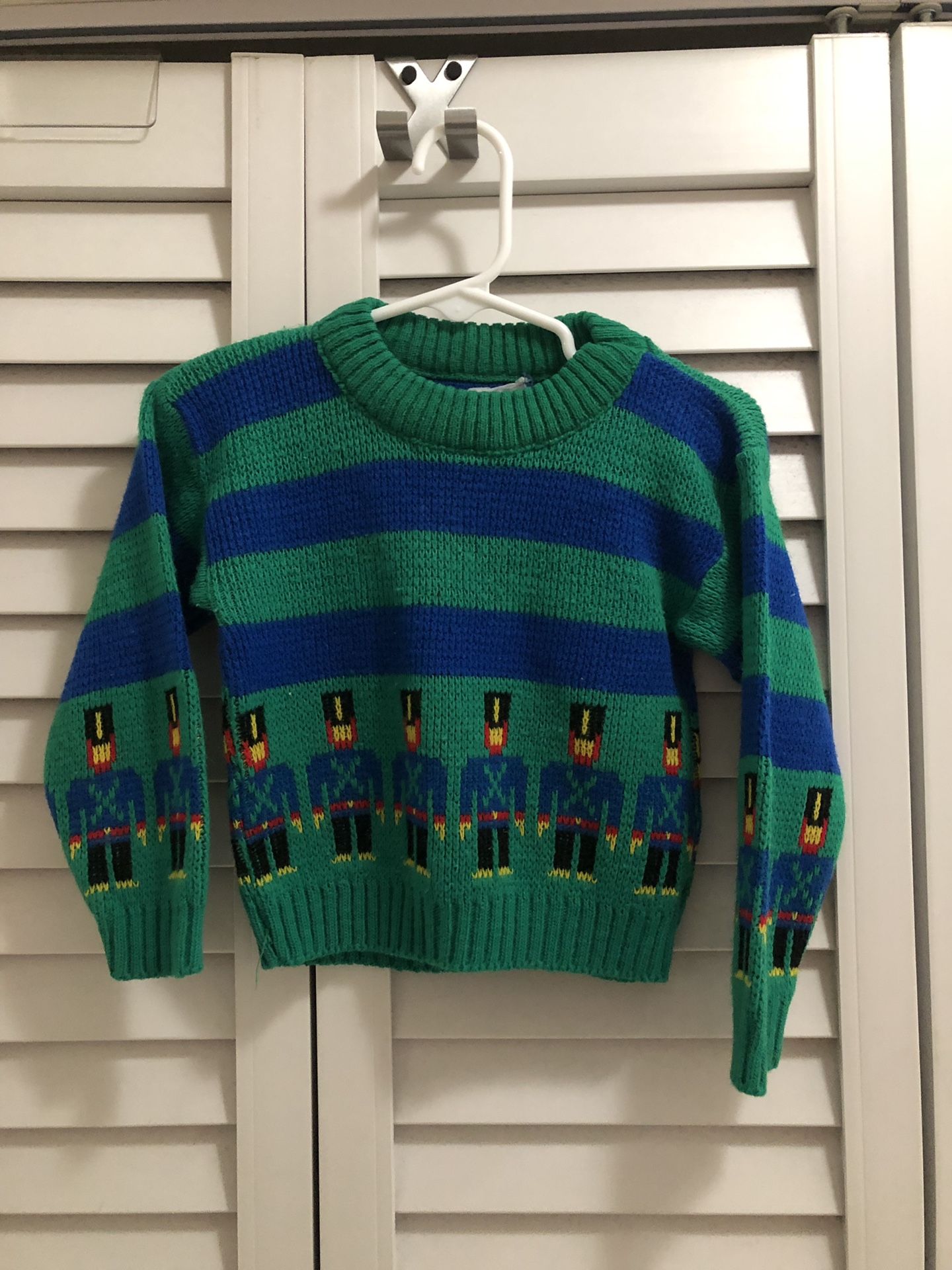 VINTAGE baby Christmas sweater