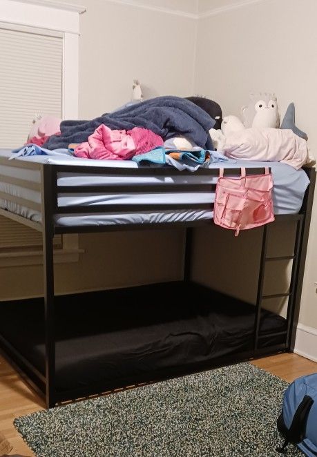Full Over Full Bunk Bed Frame