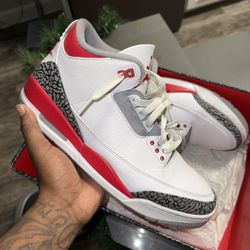 Jordan 3 Fire Reds 