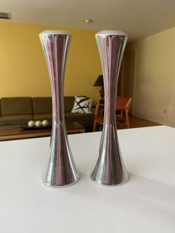 Beautiful Nambé Candlesticks