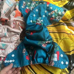 Cloth, Snap Diapers 