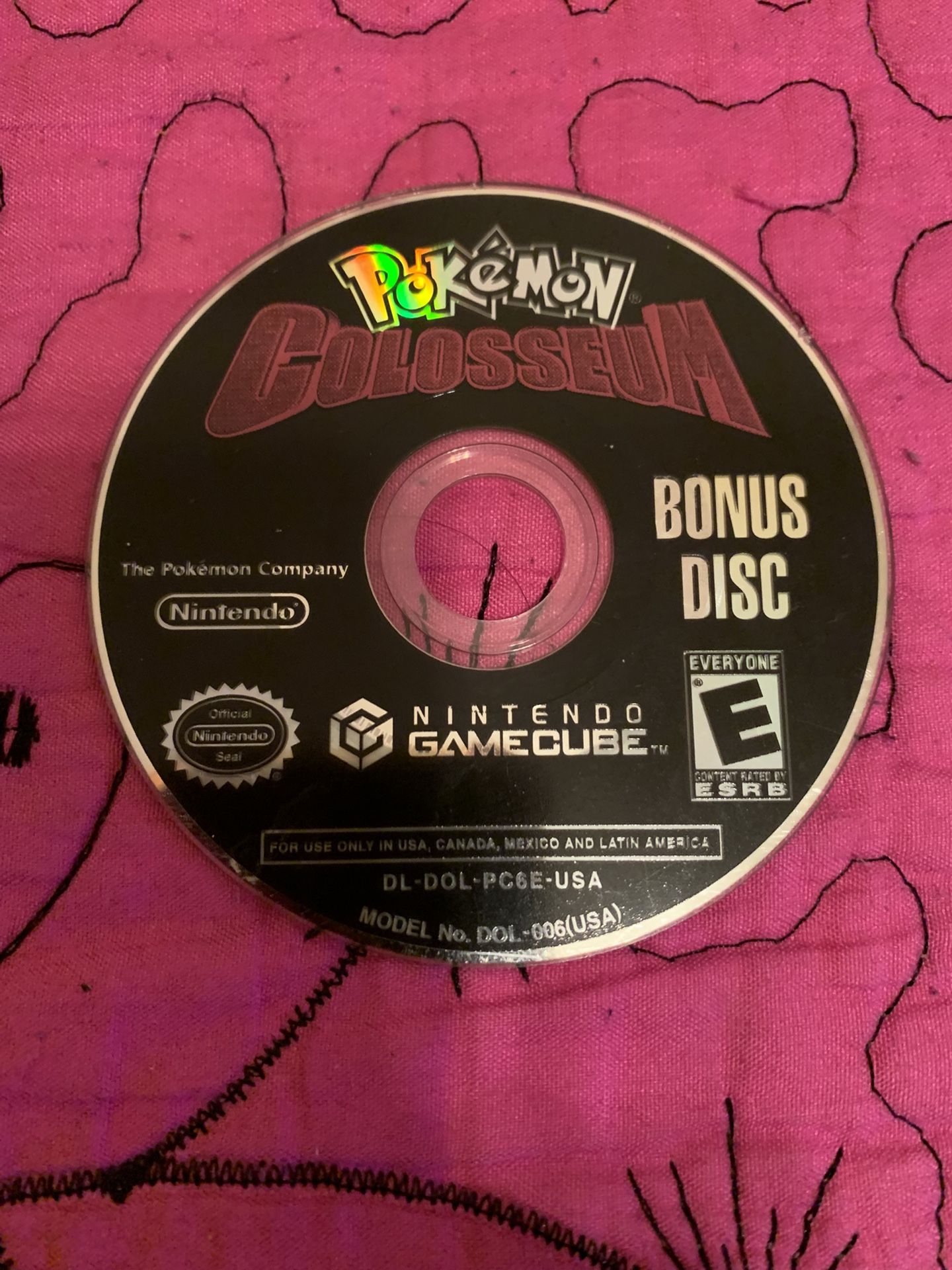 Pokemon Colosseum Bonus Disc