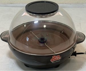 West Bend STIR CRAZY 82306 6 QT Popcorn Popper - Complete And Working