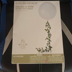 Floral Balloon Tail Kit
