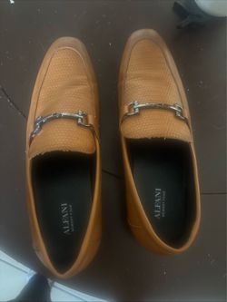 Men dress shoes size 10 1/2 alfani