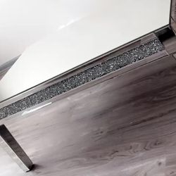 Crystal Glass Coffee Table 