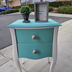 HANDPAINTED NIGHTSTAND 