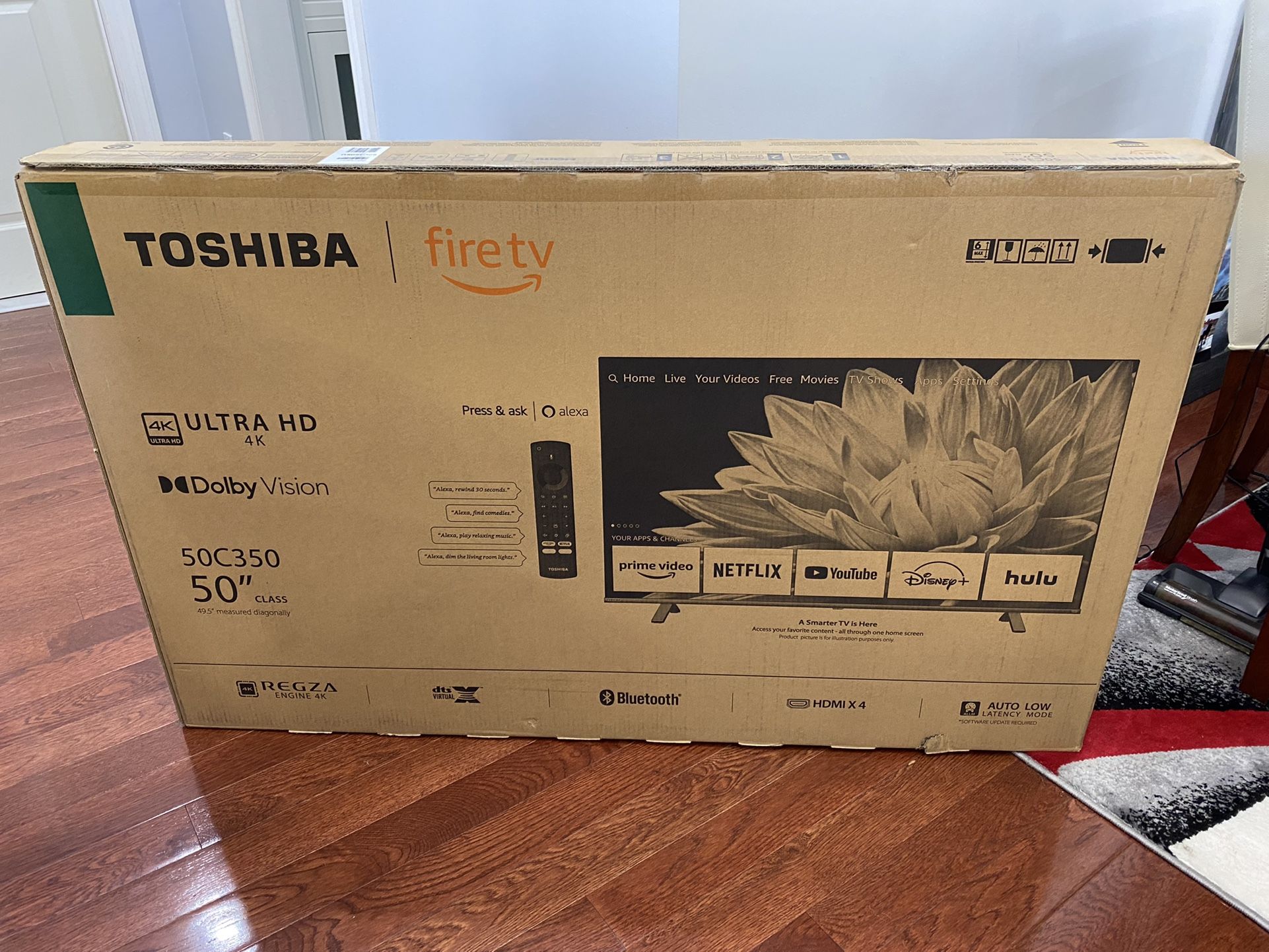 Toshiba - 50 Inch C350 LED 4K Smart Fire TV