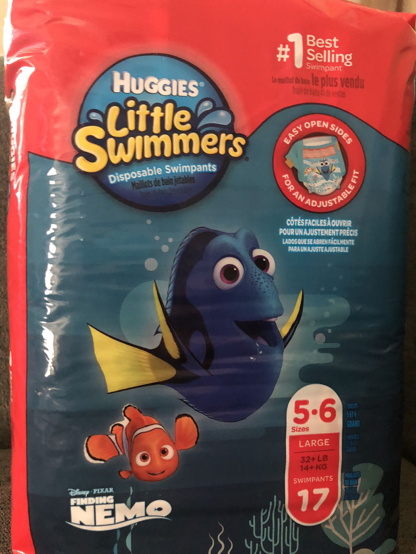 New Huggies Swimmers Diapers L $6