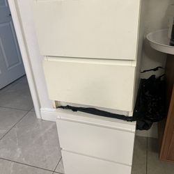 Ikea White Night tables