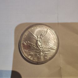 2022  1 Onza Plata Pura Ley 99.99 Libertad  $80