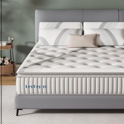 Brand New In The Box- Lechepus Twin Mattress,12Inch Gel Memory Foam Hybrid Mattress with Pocket Spring,Twin Size Mattress in Box, Medium Firm Mattress