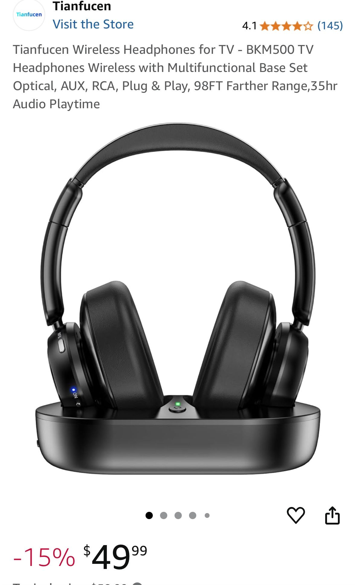 Wireless Headphones With Mic