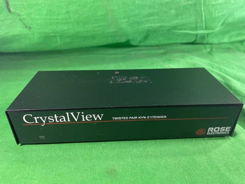 ROSE ELECTRONICS CRYSTAL VIEW CRV-SL TWISTED PAIR KVM EXTENDER