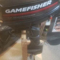 Game Fisher 5hp Gas Outboard Motor