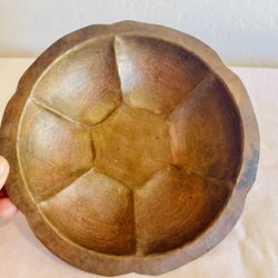 Vintage santa clara del cobra hand hammered copper plate