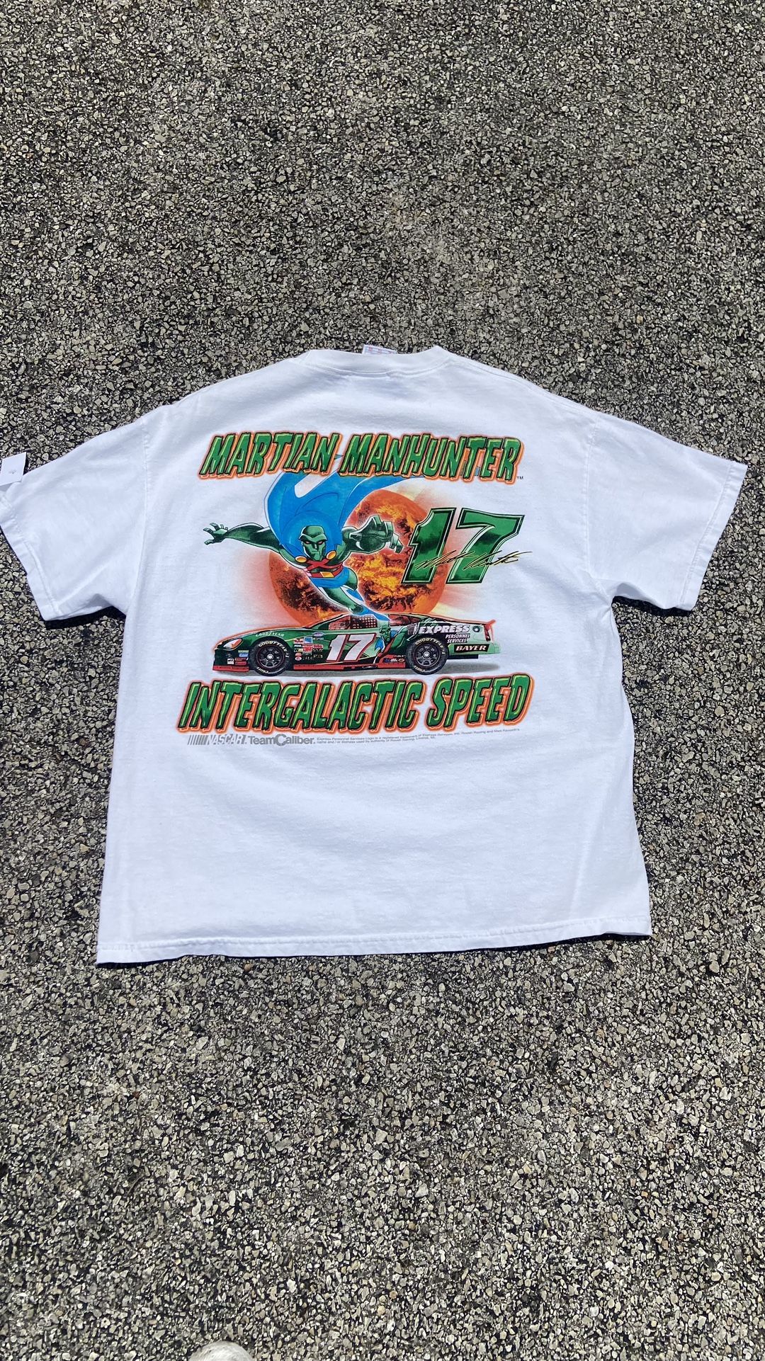 Martian Manhunter NASCAR Shirt XL