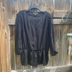 Medium Black Blouse