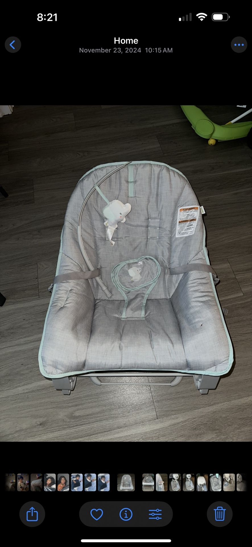 Ingenuity Vibrating Baby Bouncer