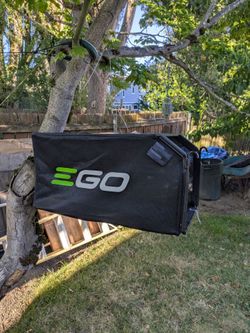 OEM EGO 21" Lawn Mower Grass Catcher Bag & Frame - Excellent Condition -