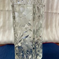 Antique “Innovation Cut Glass Line” #410  Vase