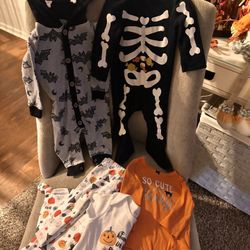 Like new 6 to 9 month Halloween baby lot