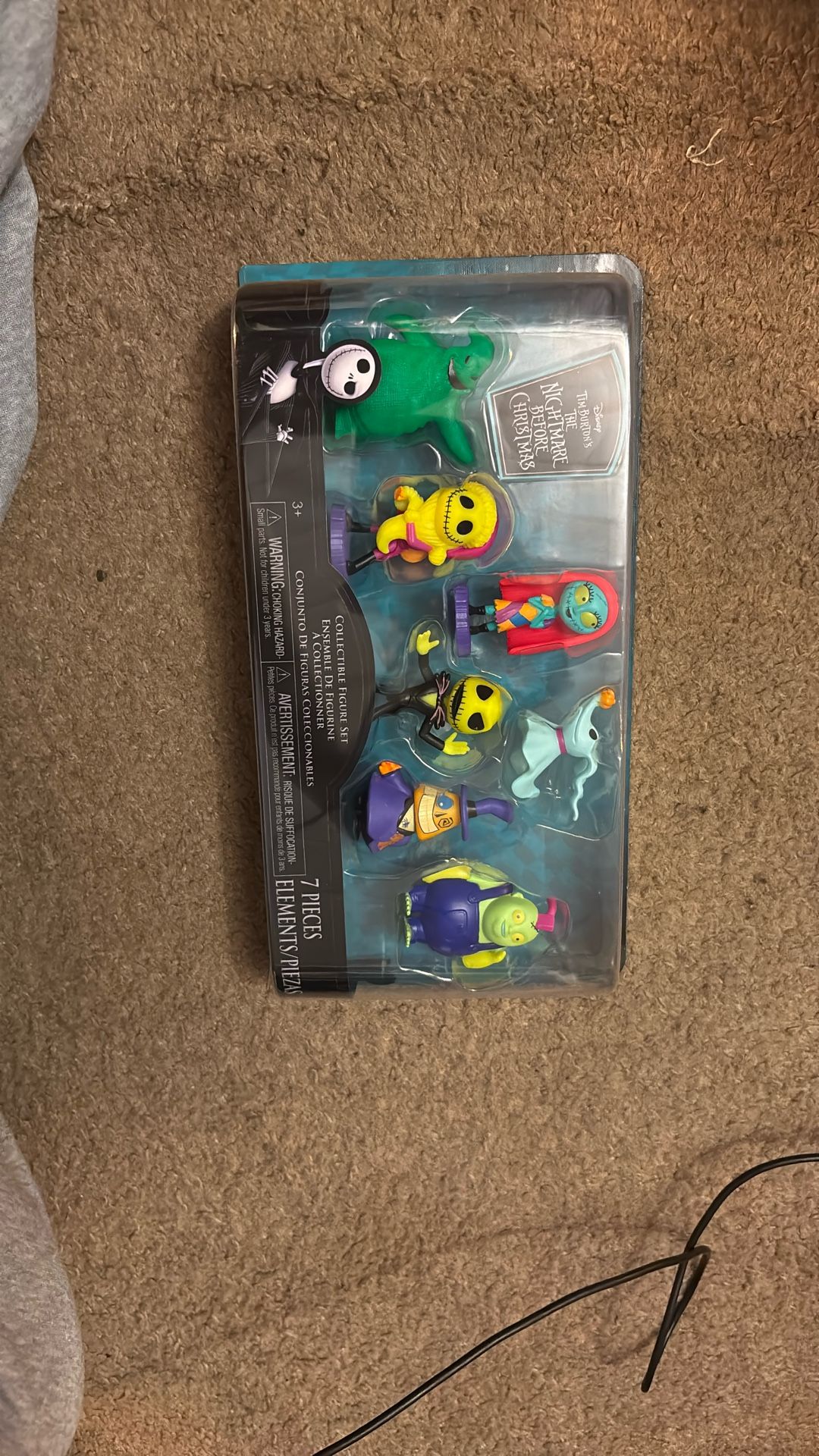 Nightmare before Christmas neon figure set