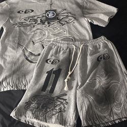 Hell Star Shorts Set