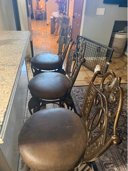 Set of 3 bar stools from Ashley furniture