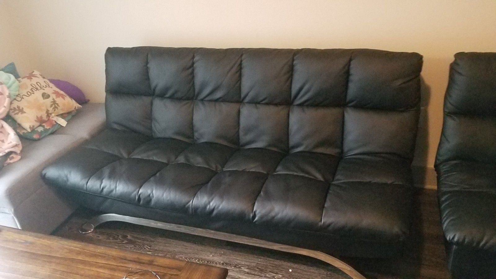 Faux Leather sofa