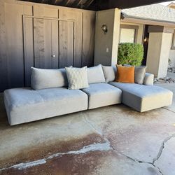 Minimalist Sectional ( Delivery Available )