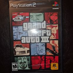 Grand Theft Auto 3 Ps2 Factory Sealed 