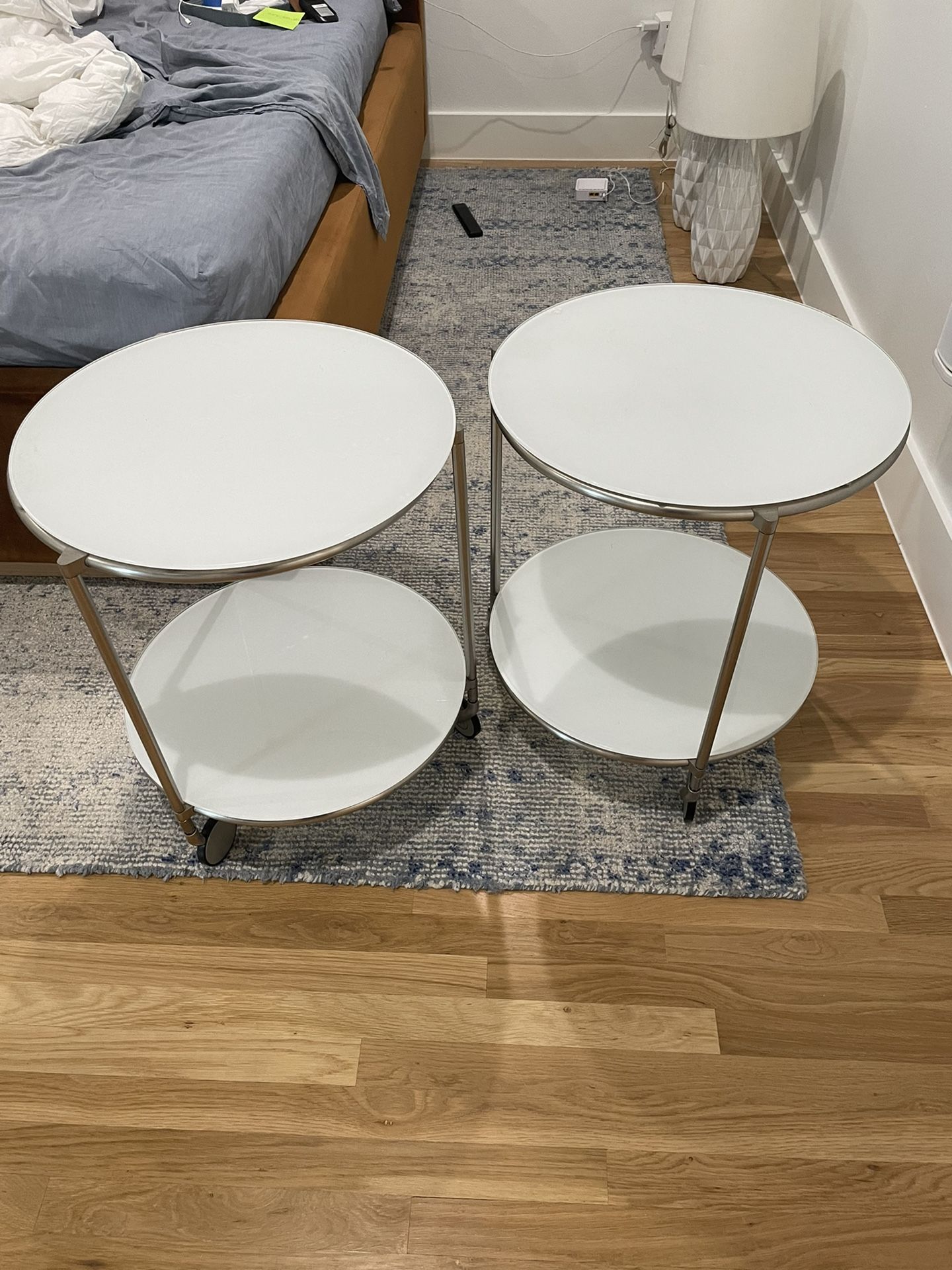 2 Nightstands, IKEA