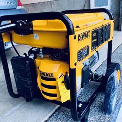 DeWALT - DXGNR6500 | 6500-Watt Manual Start Gas-Powered Portable Generator w/ Idle Control | Covered Outlets & CO Protect | Brand New!