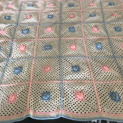 Blanket Crochet Baby Cotton 30*30 Inch