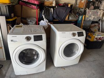 Samsung Front Load Washer and Dryer Set