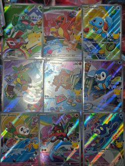 Pokemon First Partner Series 1 Complete Set of 9