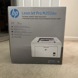 Laser Jet Pro M203dw Printer
