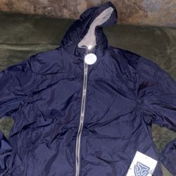 Rain Coat Zip Up Jacket 