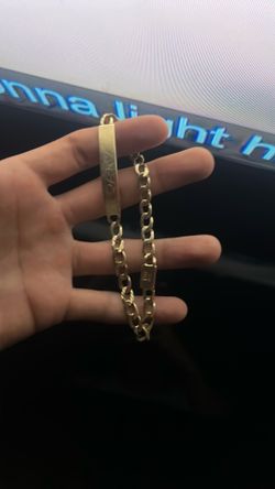 10k gold bracelet